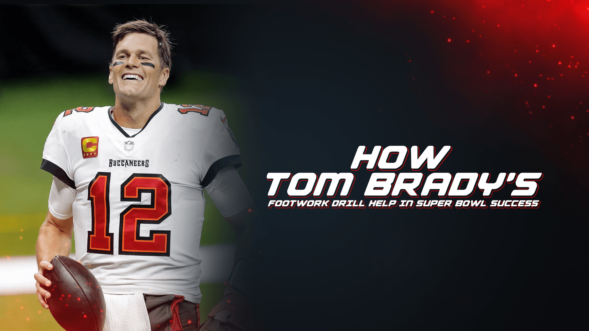 Tom Brady's hold volly ball