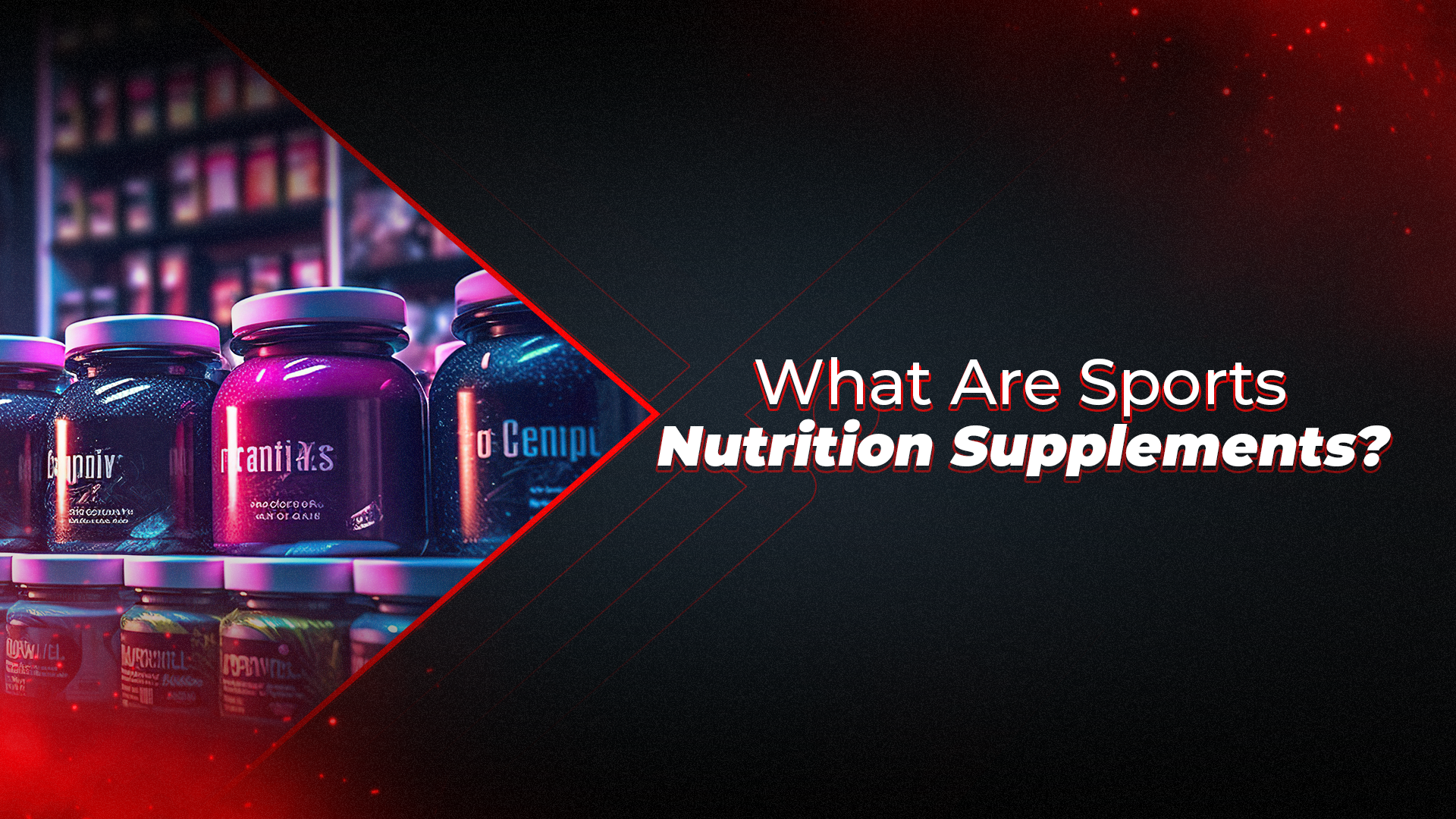 supplements on table