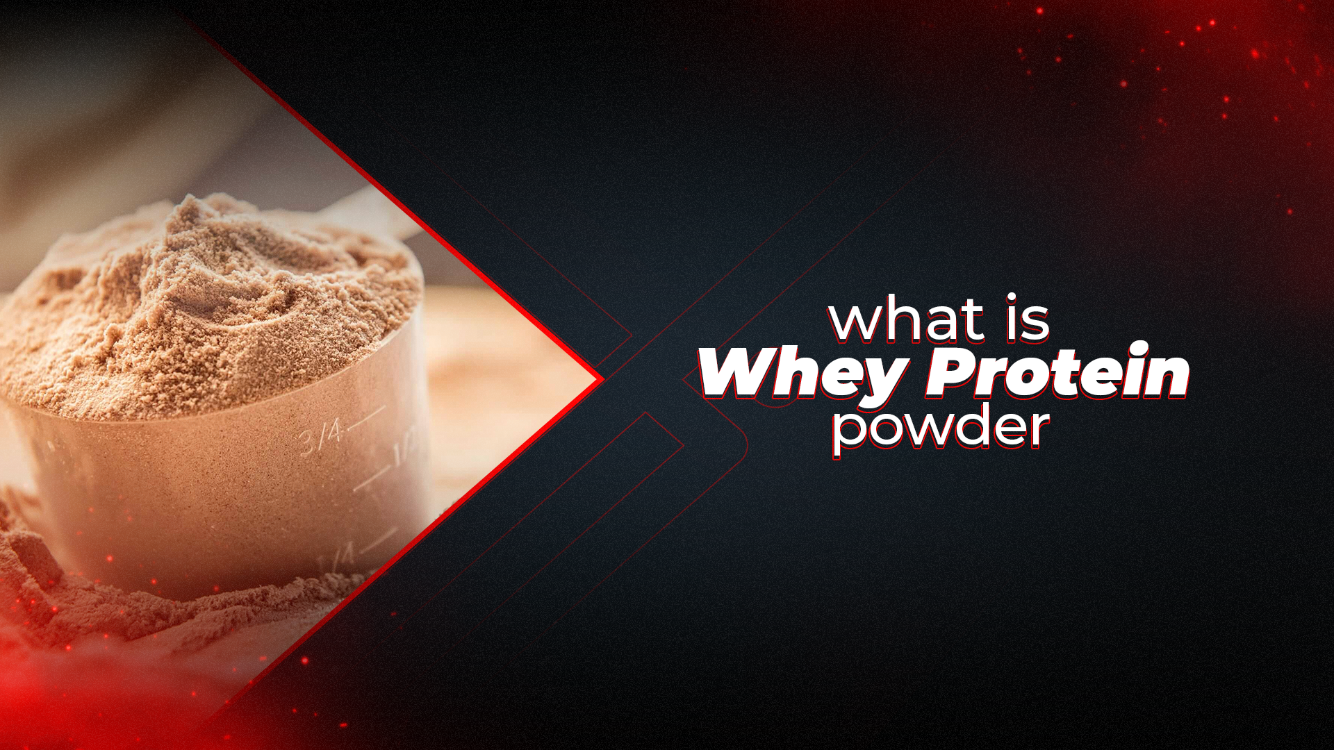 Whey Protein in scoop