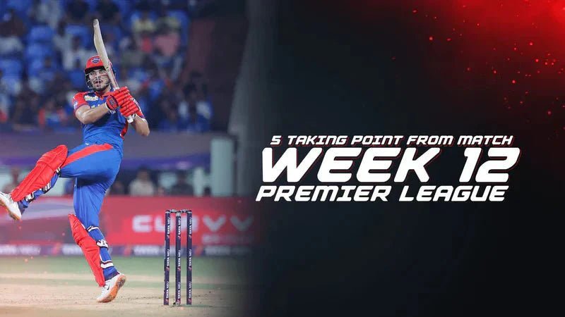 5 Talking Points From Match-Week 12 | Premier League - Proathlix