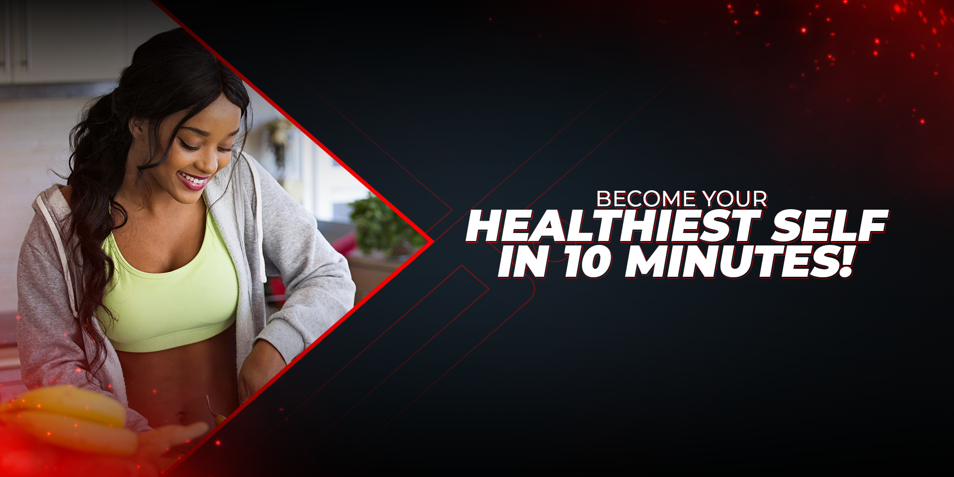 a women making some food