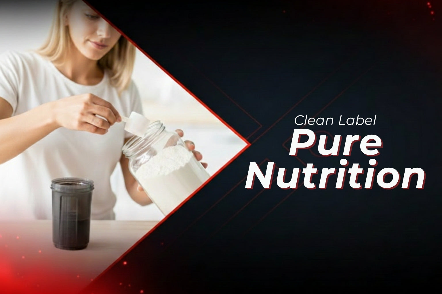 Clean-label supplements emphasizing transparency and purity in modern fitness nutrition