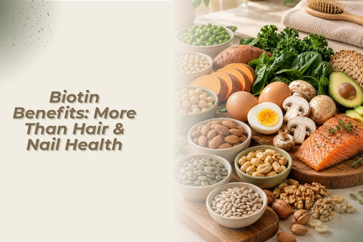 Biotin Benefits: More Than Hair & Nail Health