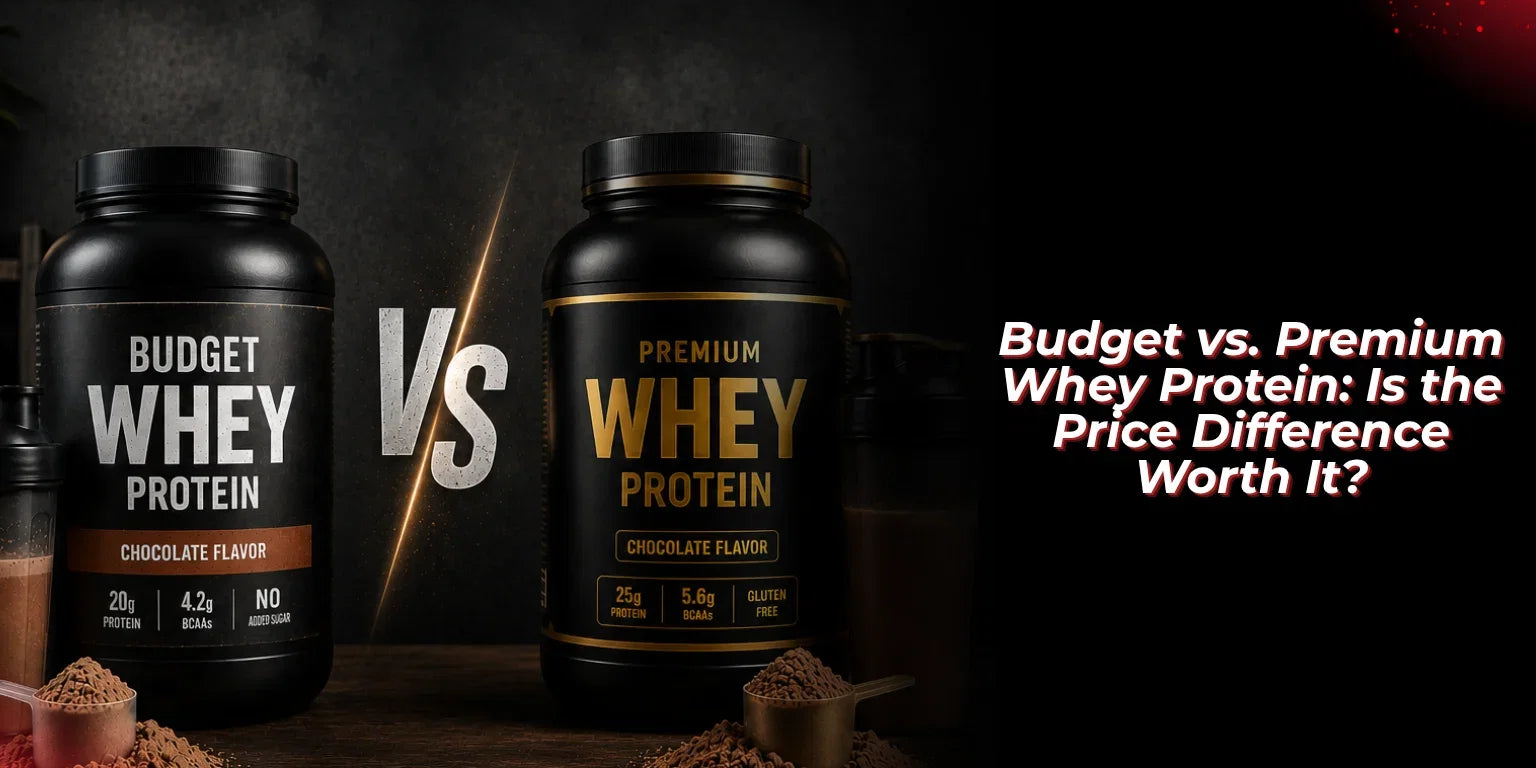 Budget vs. Premium Whey Protein: Is the Price Difference Worth It? - proathalix