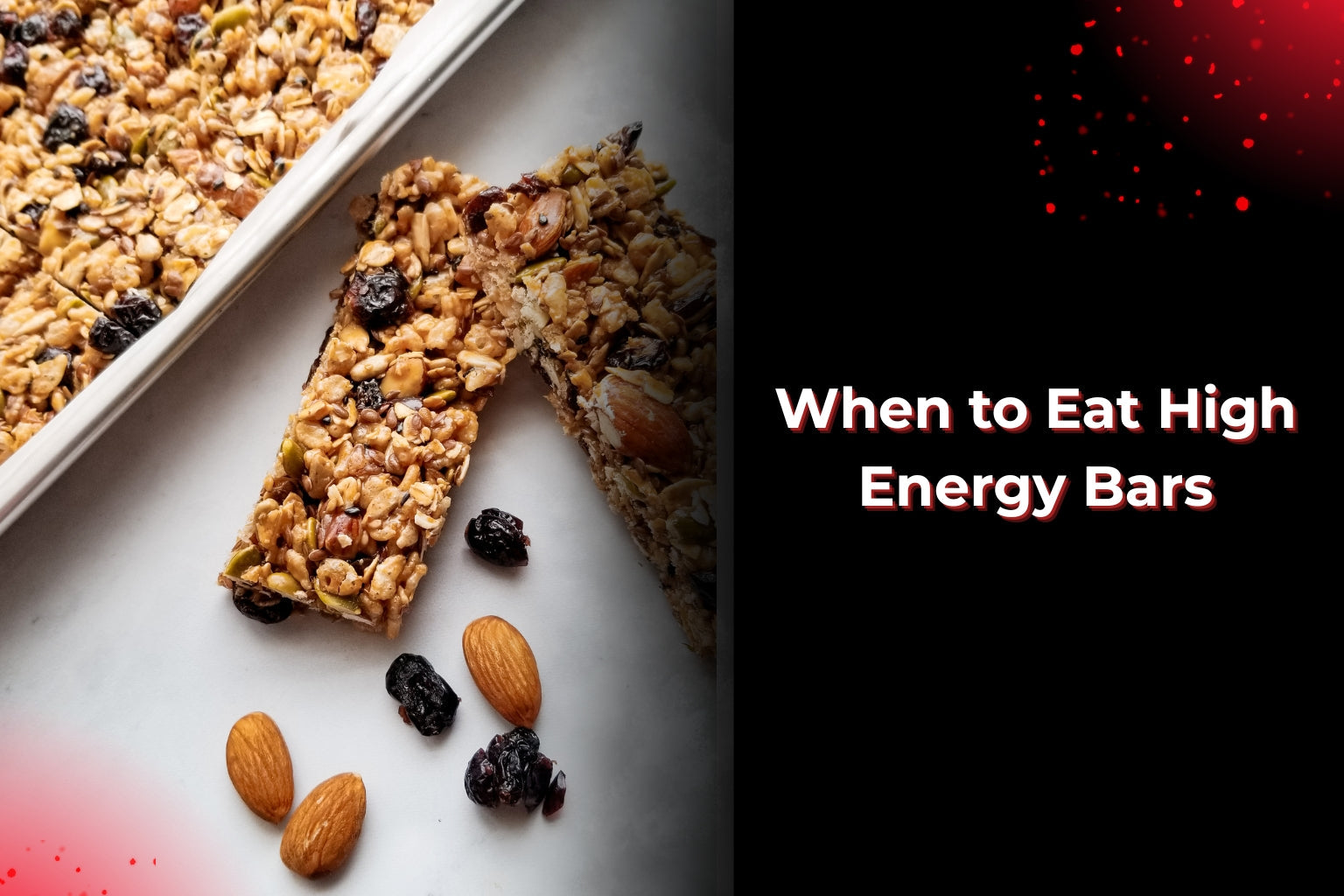  Eat High Energy Bars