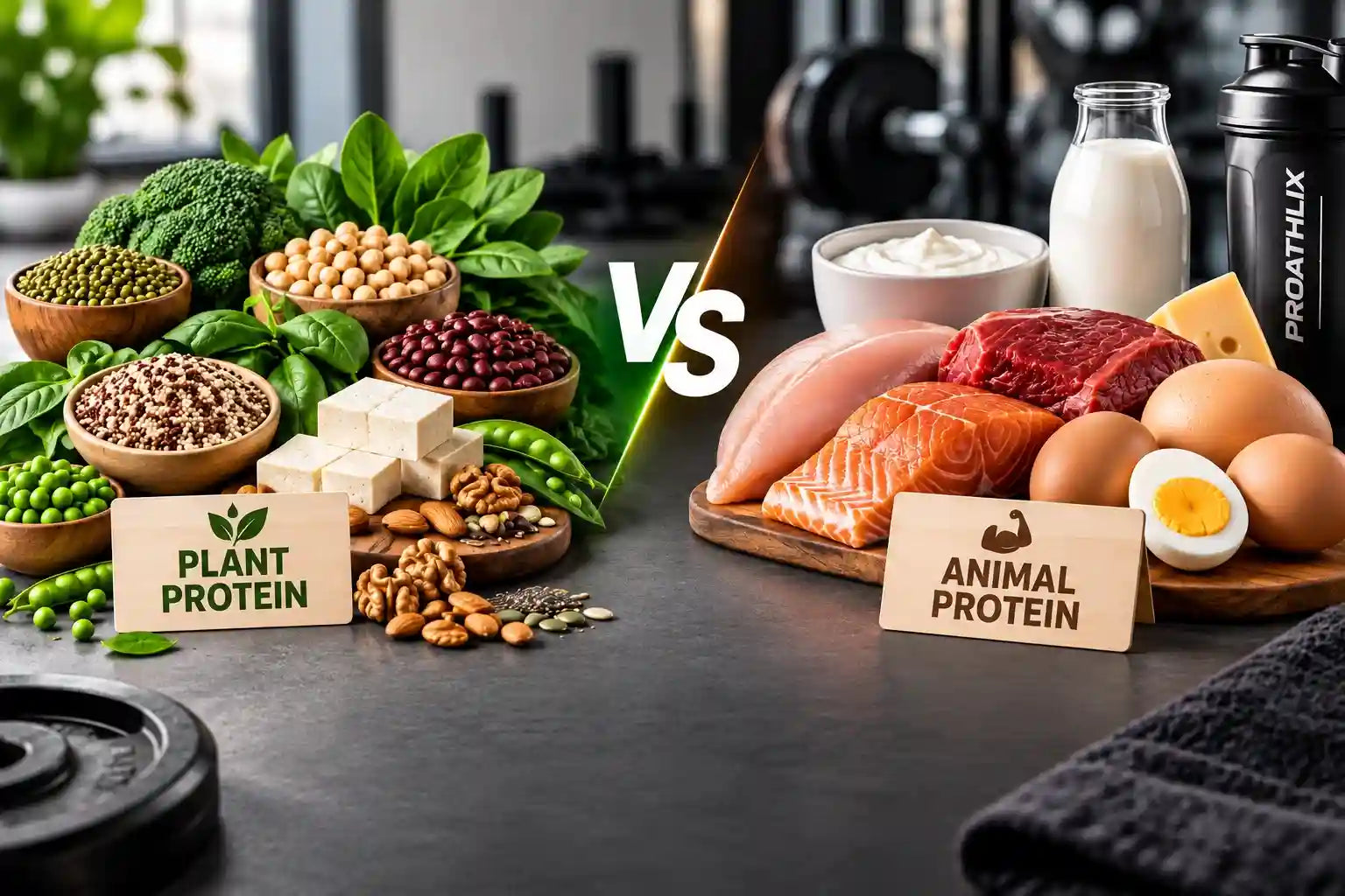 Plant Protein vs Animal Protein: Which Is Better for Muscle Building? - proathlix