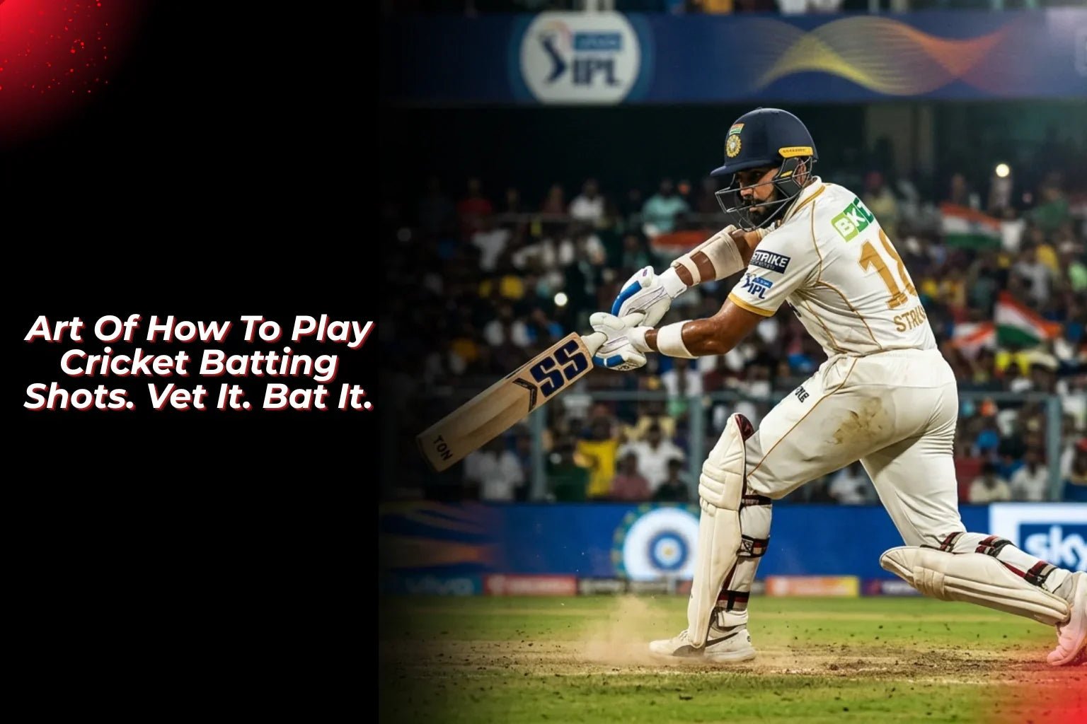Art Of How To Play Cricket Batting Shots. Vet It. Bat It. - Proathlix