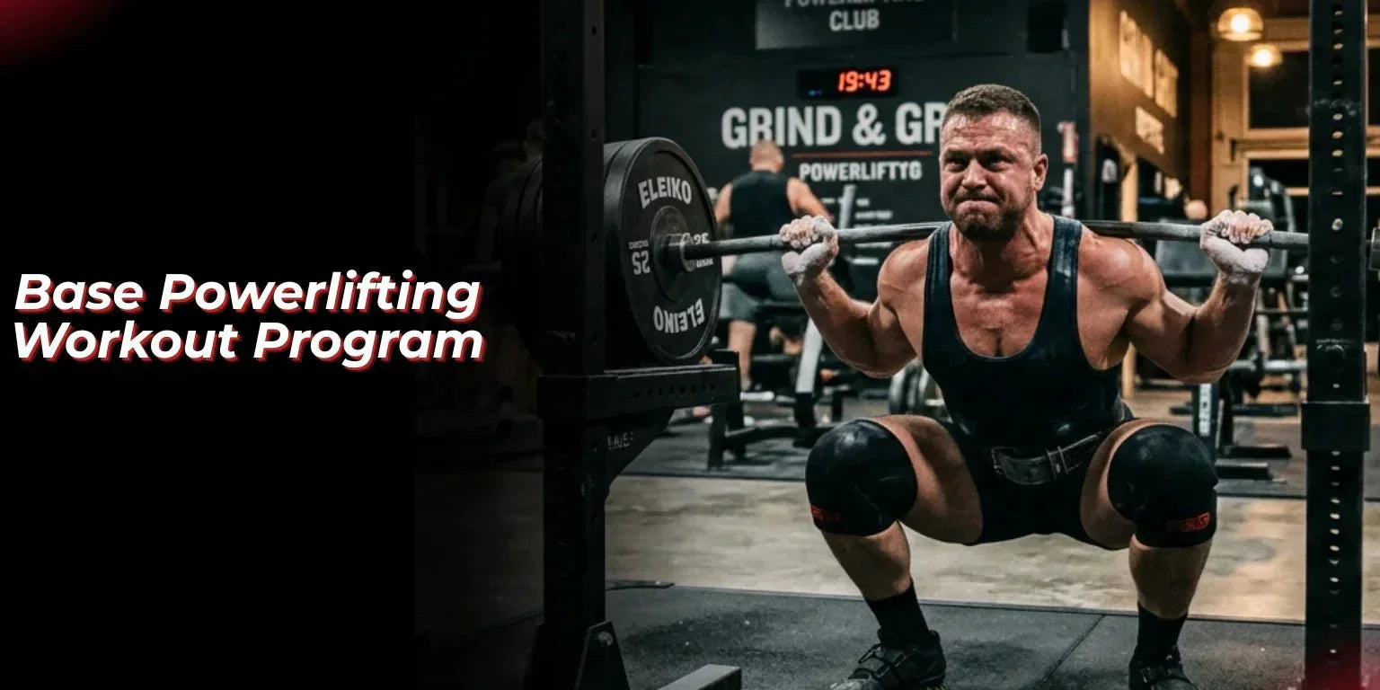 Base Powerlifting Workout Program - Proathlix