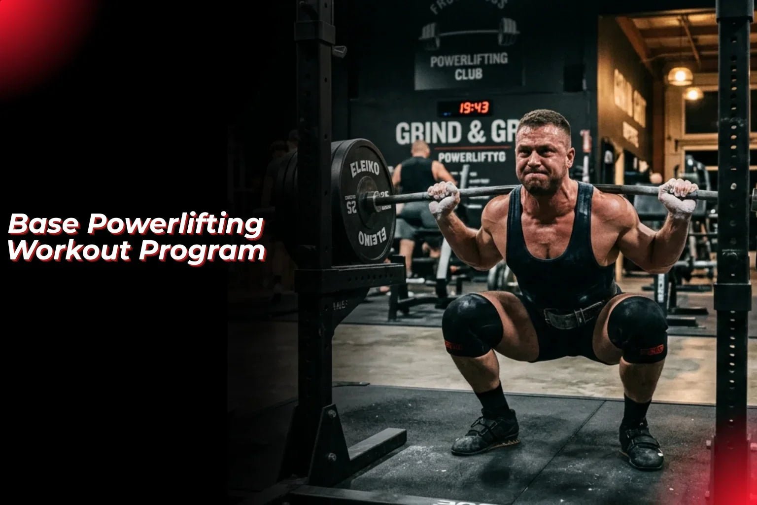 Base Powerlifting Workout Program - Proathlix