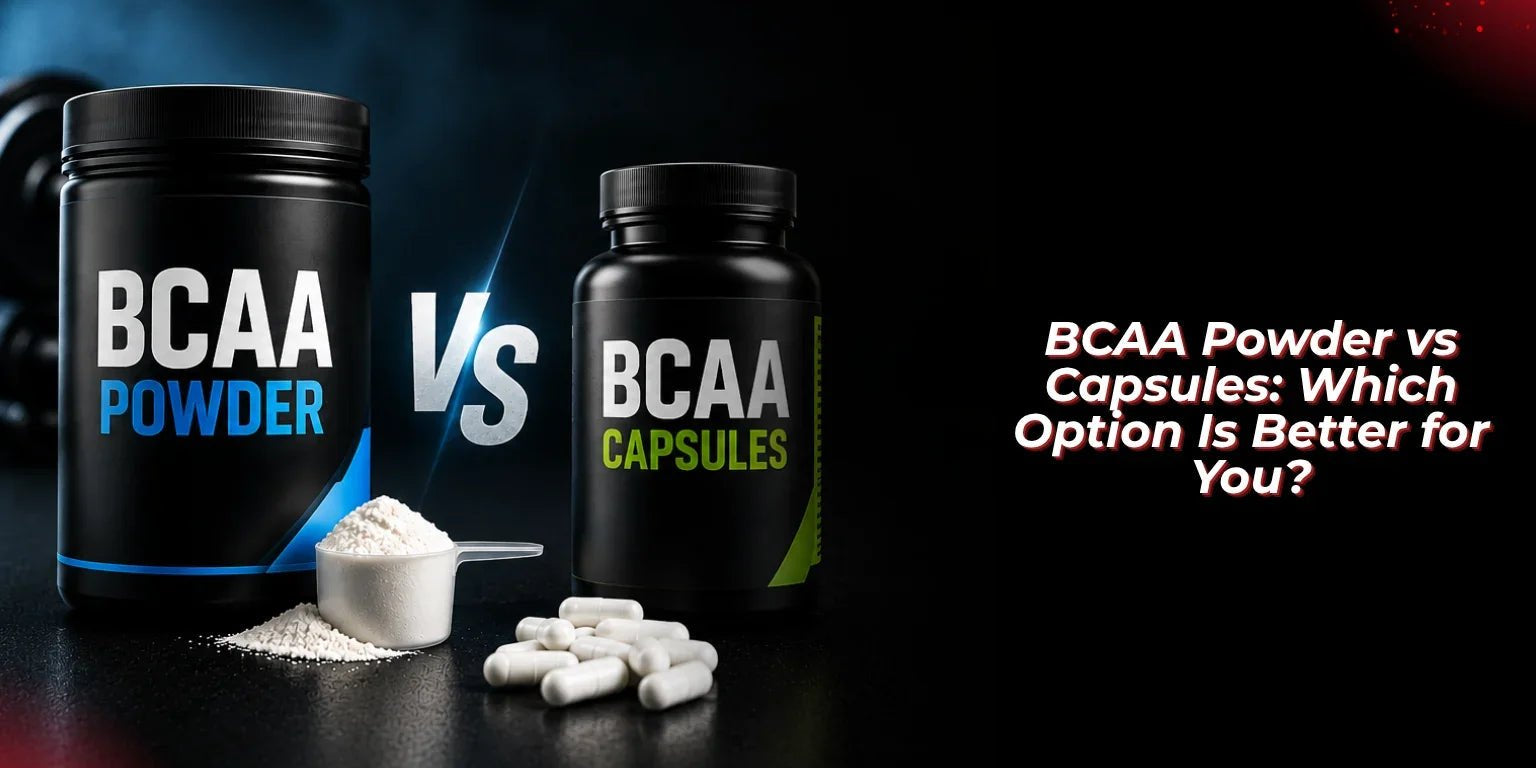 BCAA Powder vs Capsules: Which Option Is Better for You? - Proathlix