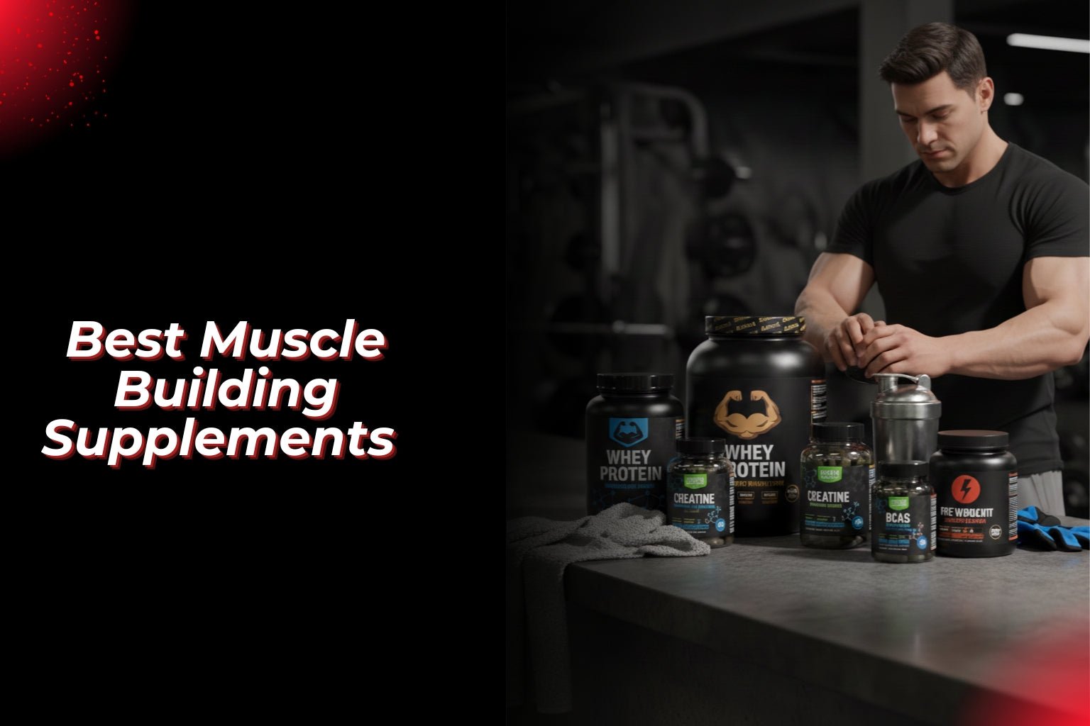 Best Muscle Building Supplements Backed by Science - Proathlix