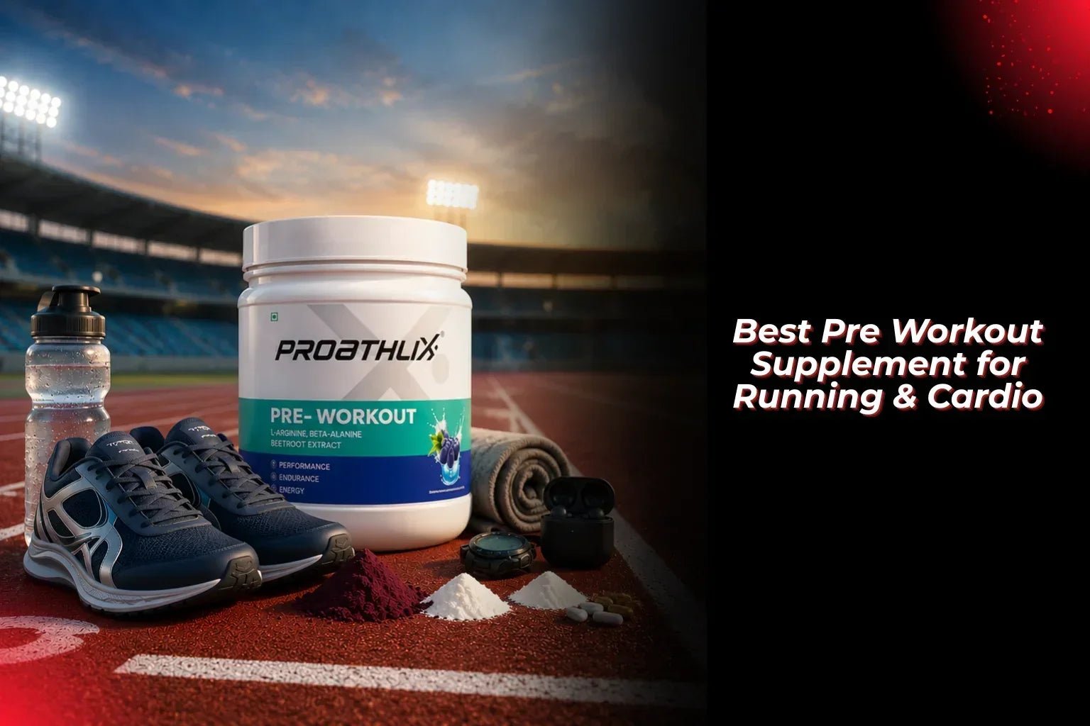 Best Pre Workout Supplement for Running & Cardio - Proathlix