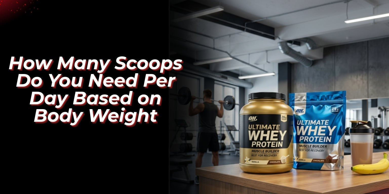 Best Whey Protein Powder: How Many Scoops Do You Need Per Day Based on Body Weight? - Proathlix