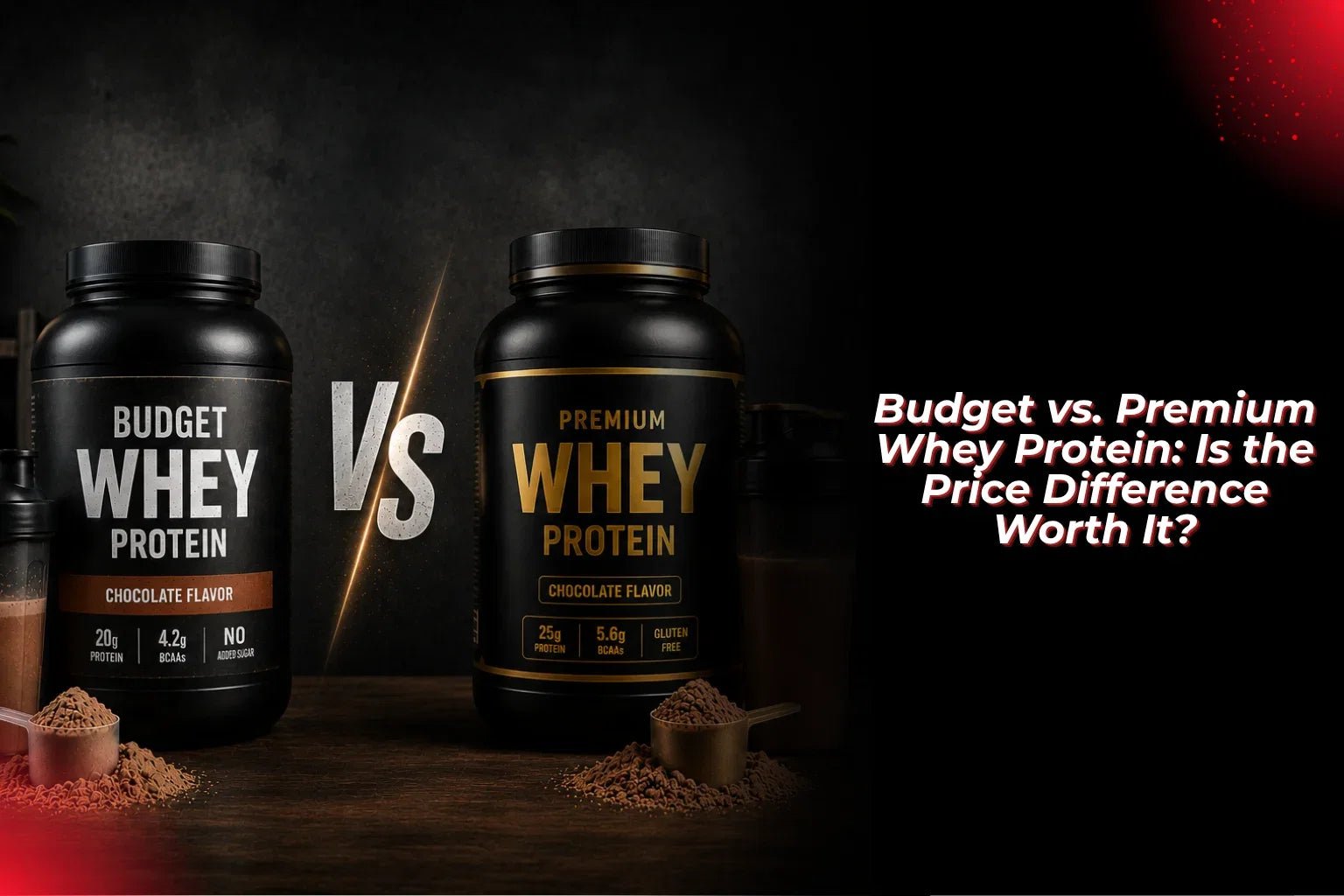 Budget vs. Premium Whey Protein: Is the Price Difference Worth It? - Proathlix
