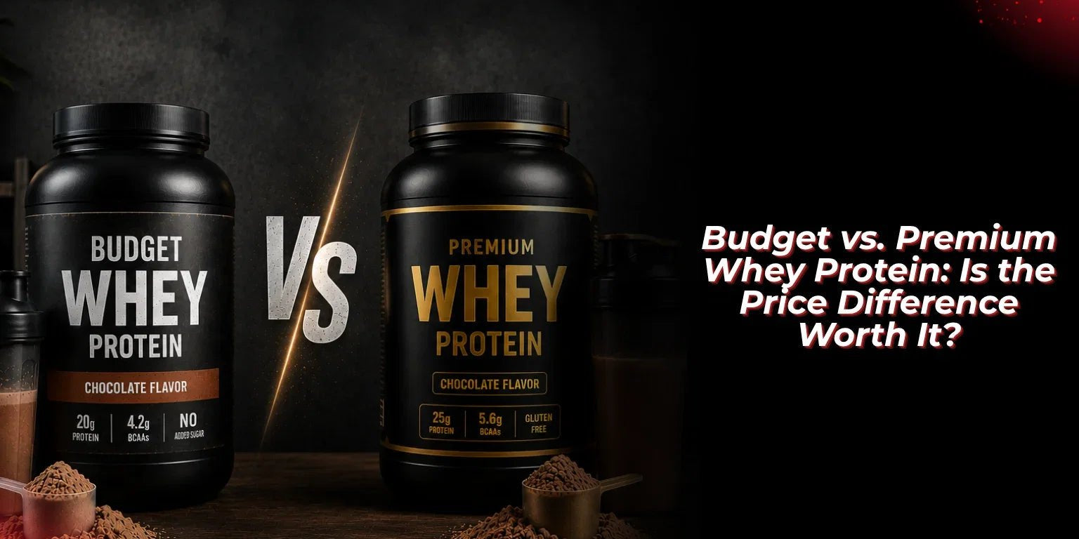 Budget vs. Premium Whey Protein: Is the Price Difference Worth It? - Proathlix