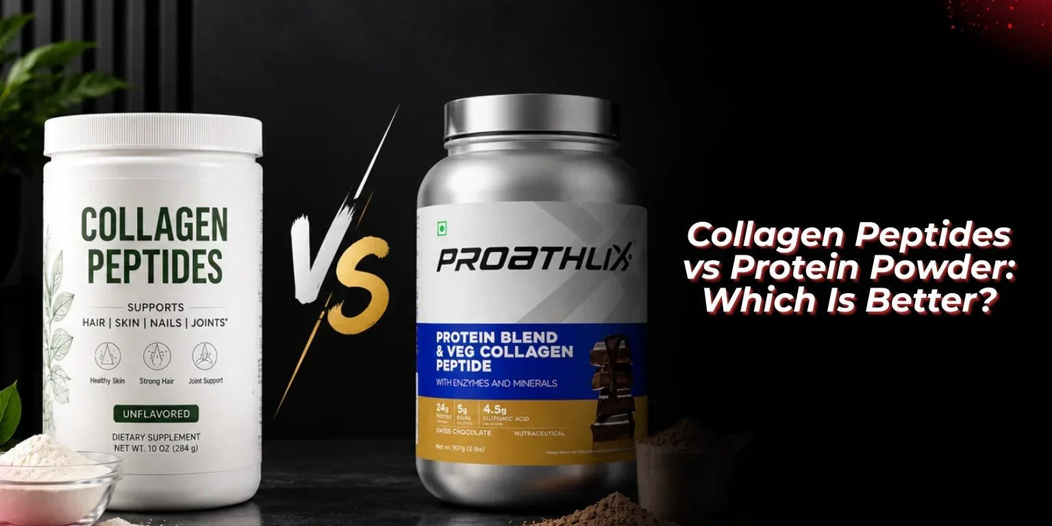Collagen Peptides vs Protein Powder: Which Is Better? - Proathlix