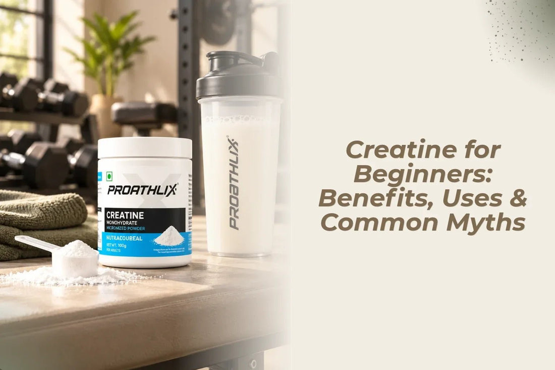 Creatine for Beginners: Benefits, Uses & Common Myths - Proathlix