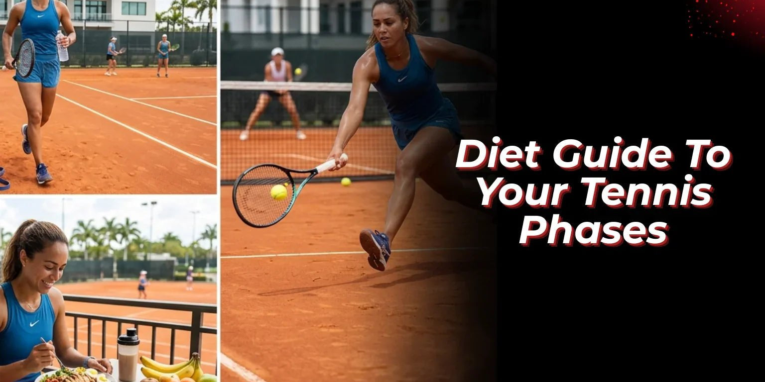 Diet Guide To Your Tennis Phases - Proathlix