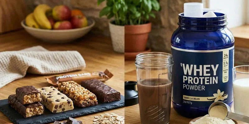 High Protein Bars vs Whey Protein: What Builds Muscle Faster? - Proathlix