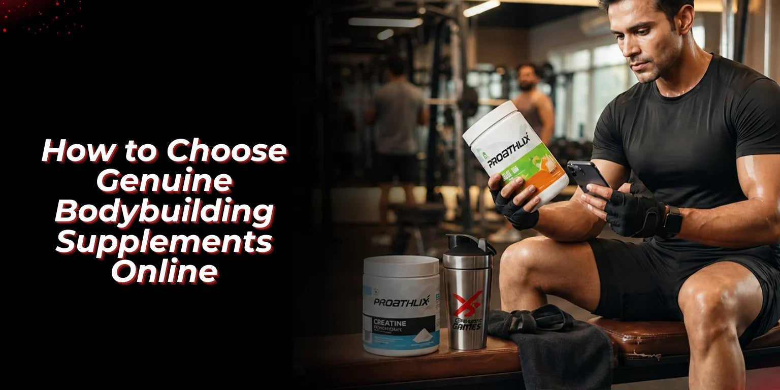 How to Choose Genuine Bodybuilding Supplements Online - Proathlix