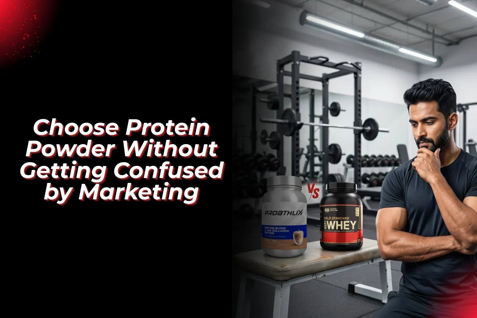 How to Choose Protein Powder Without Getting Confused by Marketing - Proathlix