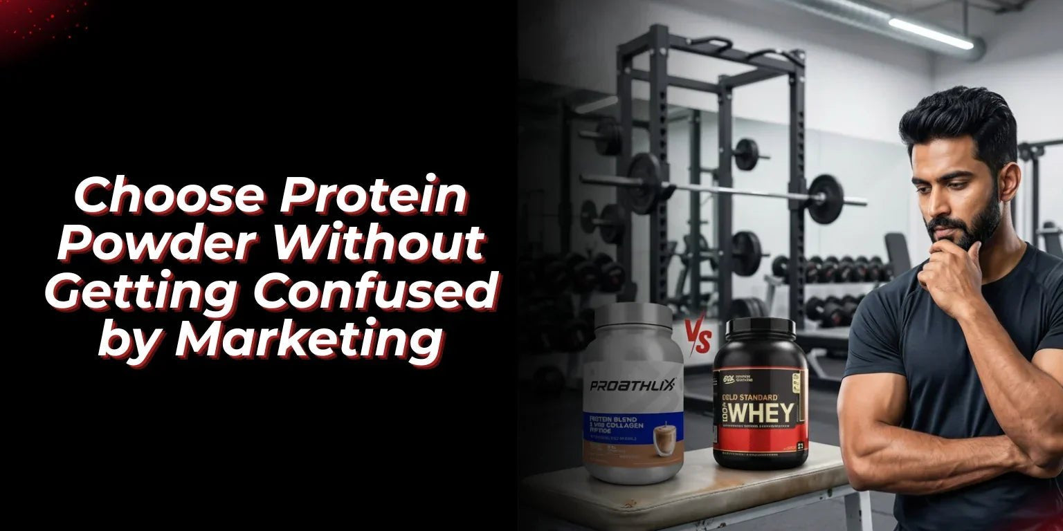 How to Choose Protein Powder Without Getting Confused by Marketing - Proathlix