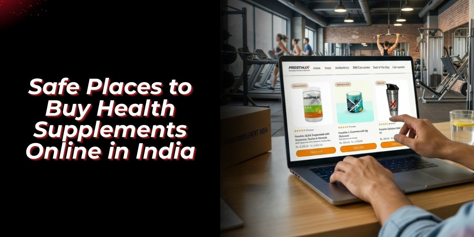 How to Choose Safe Places to Buy Health Supplements Online in India - Proathlix