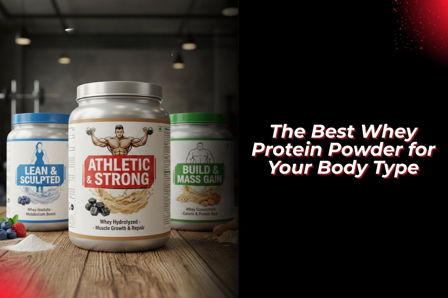 How to Choose the Best Whey Protein Powder for Your Body Type? - Proathlix