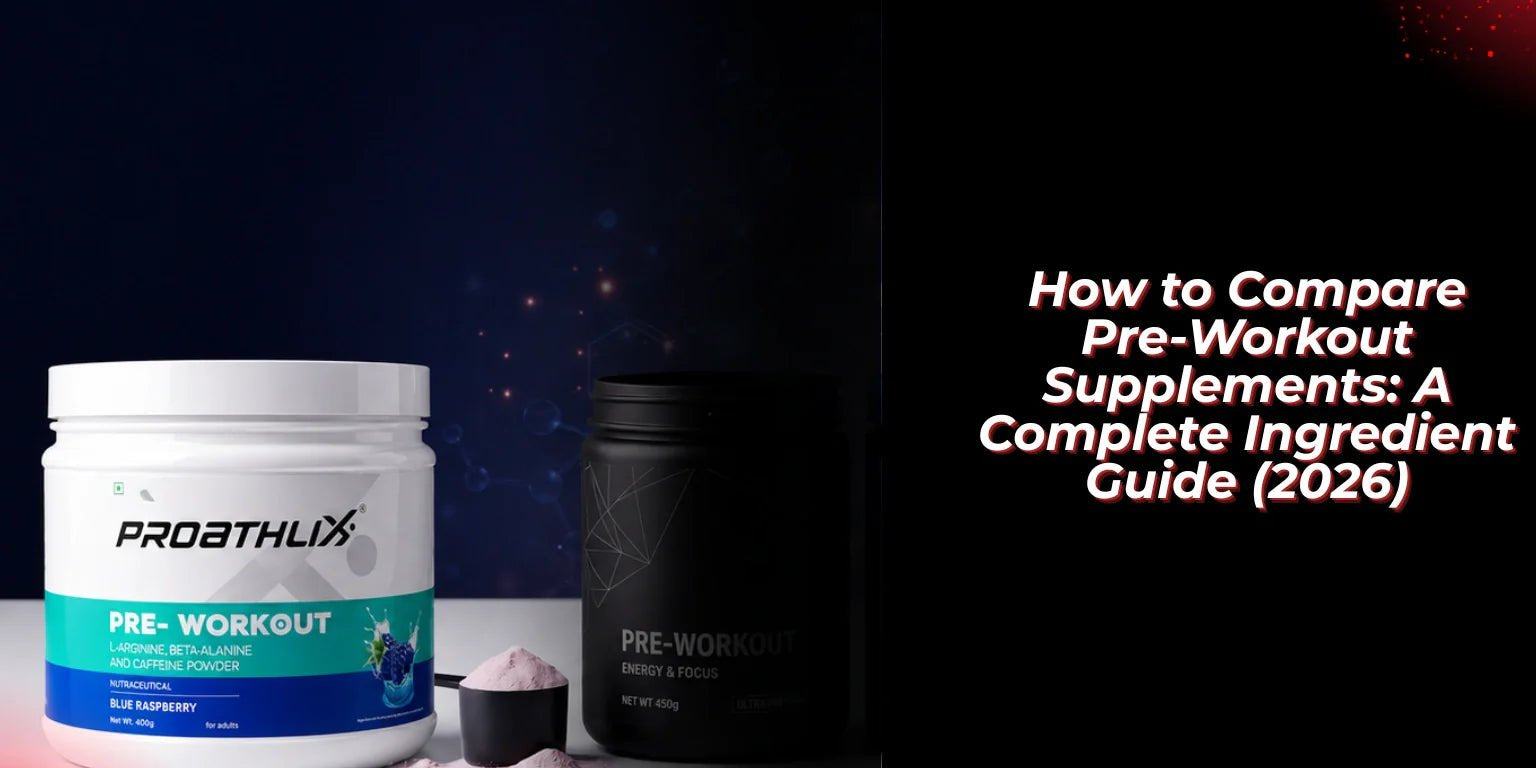 How to Compare Pre-Workout Supplements: A Complete Ingredient Guide (2026) - Proathlix