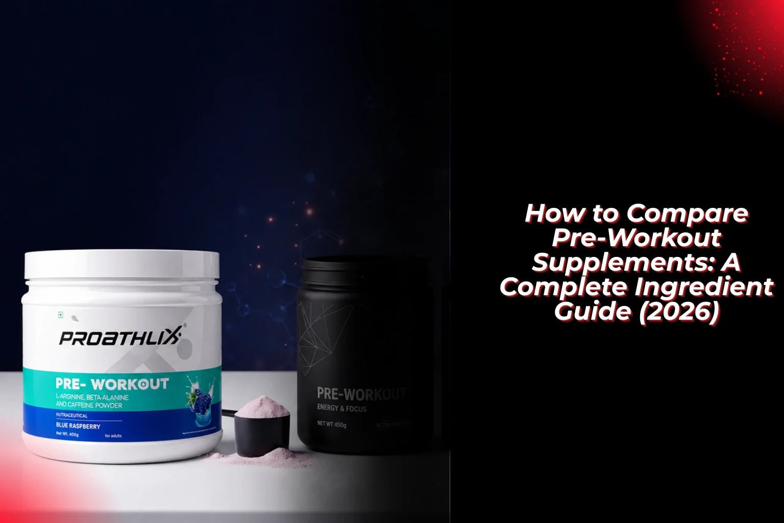 How to Compare Pre-Workout Supplements: A Complete Ingredient Guide (2026) - Proathlix