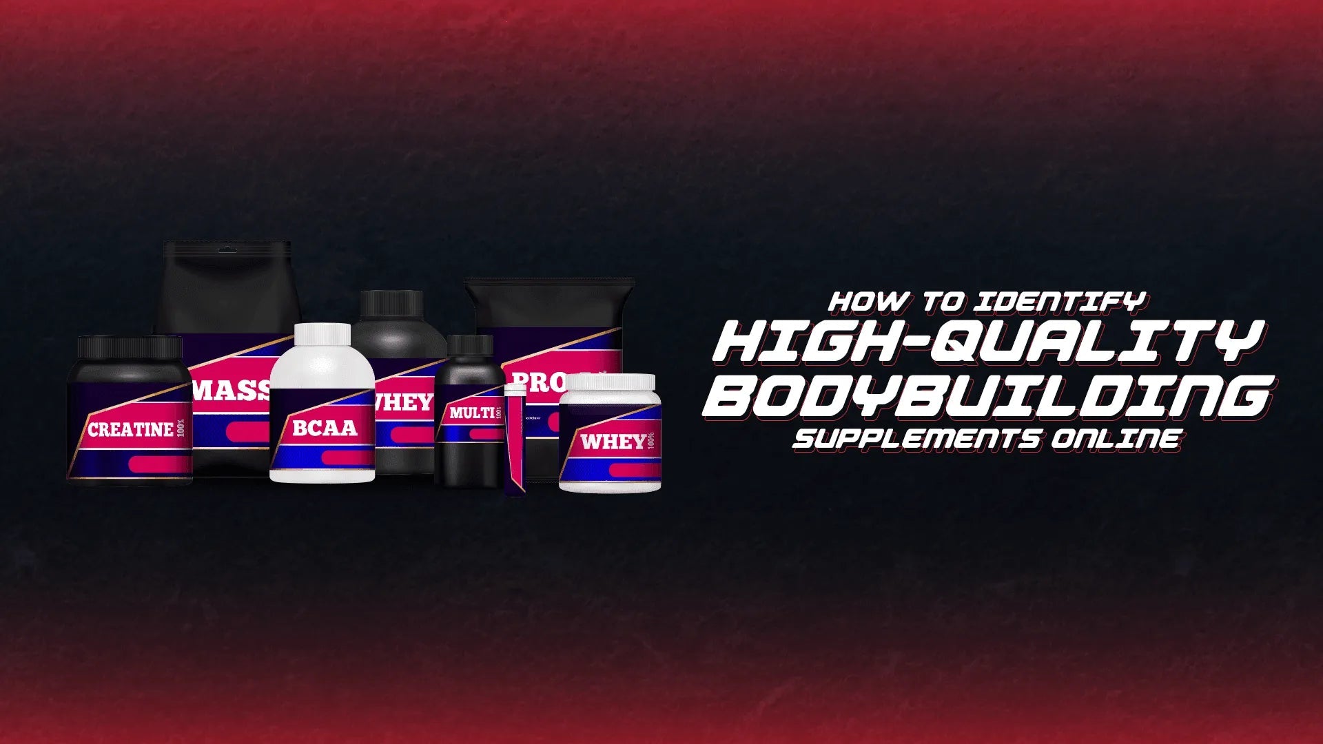 How to Identify High-Quality Bodybuilding Supplements Online - Proathlix