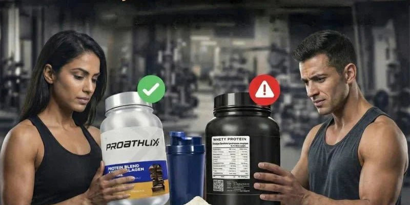 How to Spot Genuine ‘Best Whey Protein for Muscle Gain in India’ — Avoiding Fake Supplements & Quality Issues - Proathlix