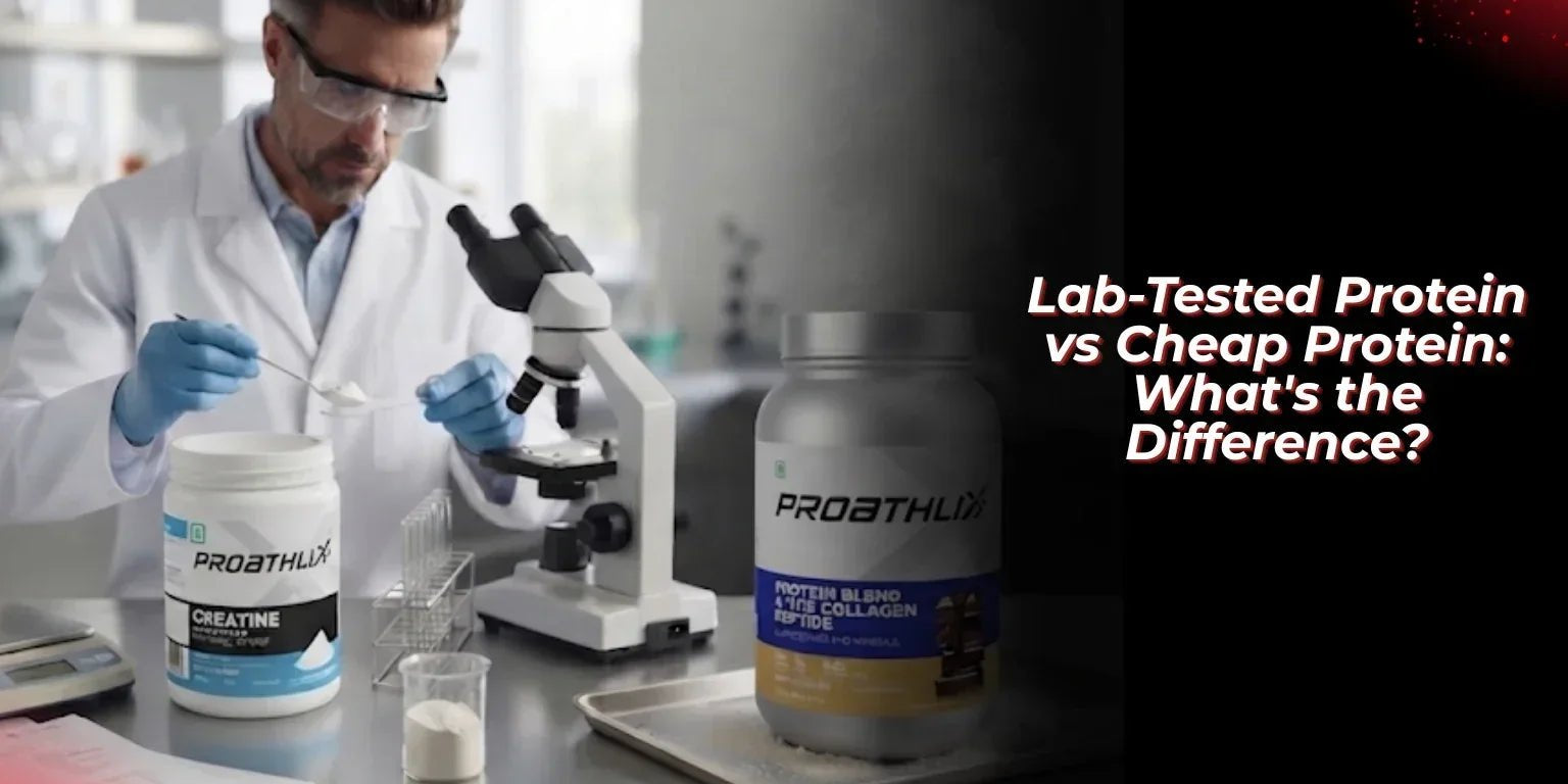 Lab-Tested Protein vs Cheap Protein: What's the Difference? - Proathlix