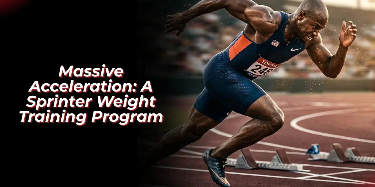 Massive Acceleration: A Sprinter Weight Training Program - Proathlix