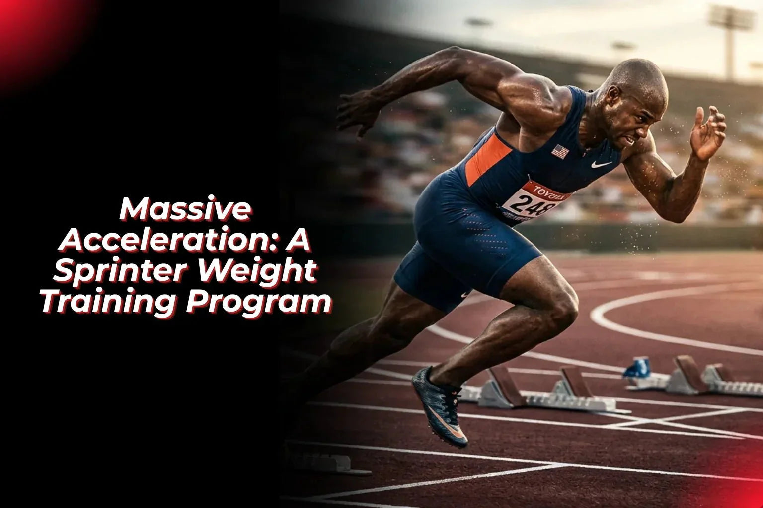 Massive Acceleration: A Sprinter Weight Training Program - Proathlix