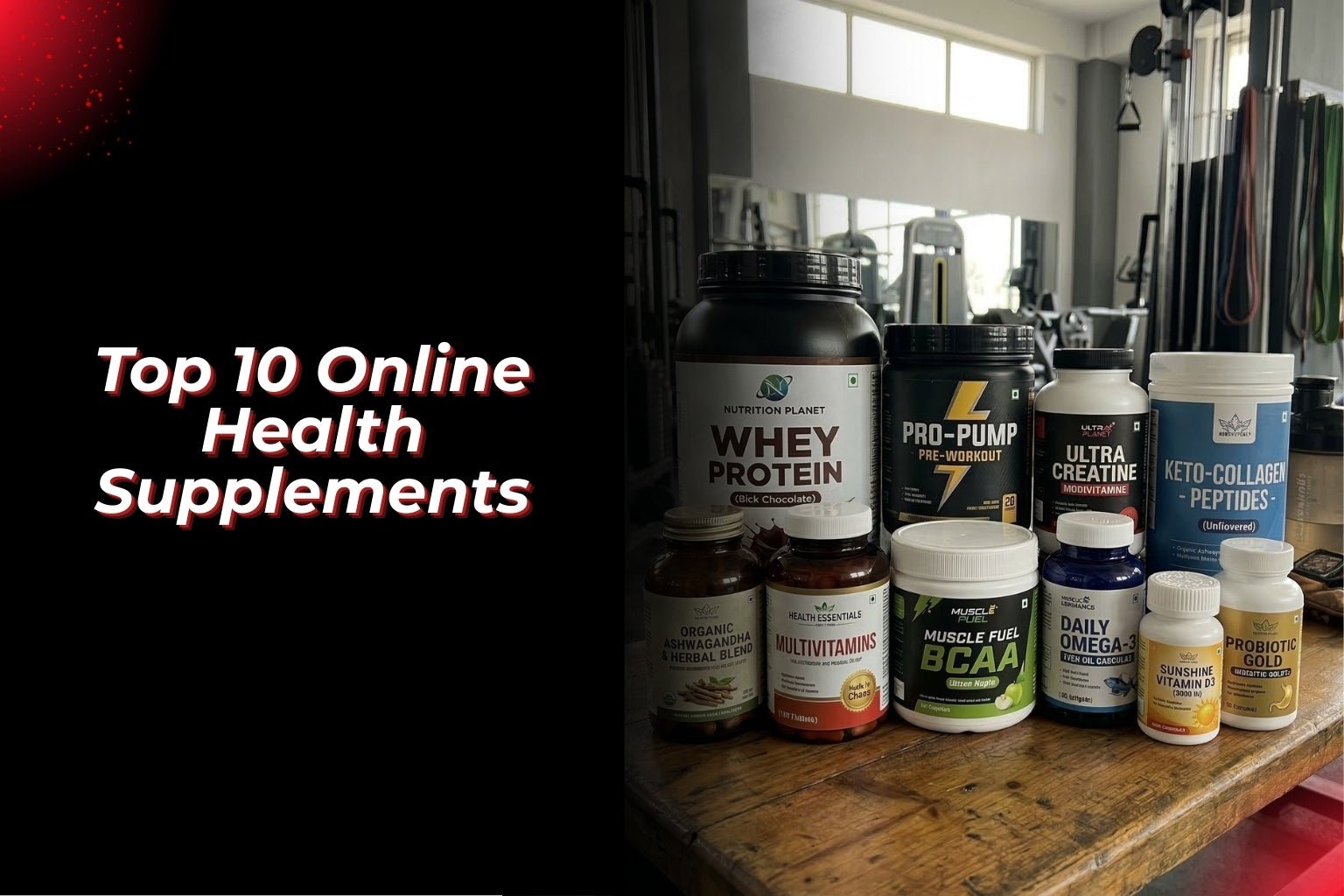 Top 10 Online Health Supplements Indians Are Searching For - Proathlix