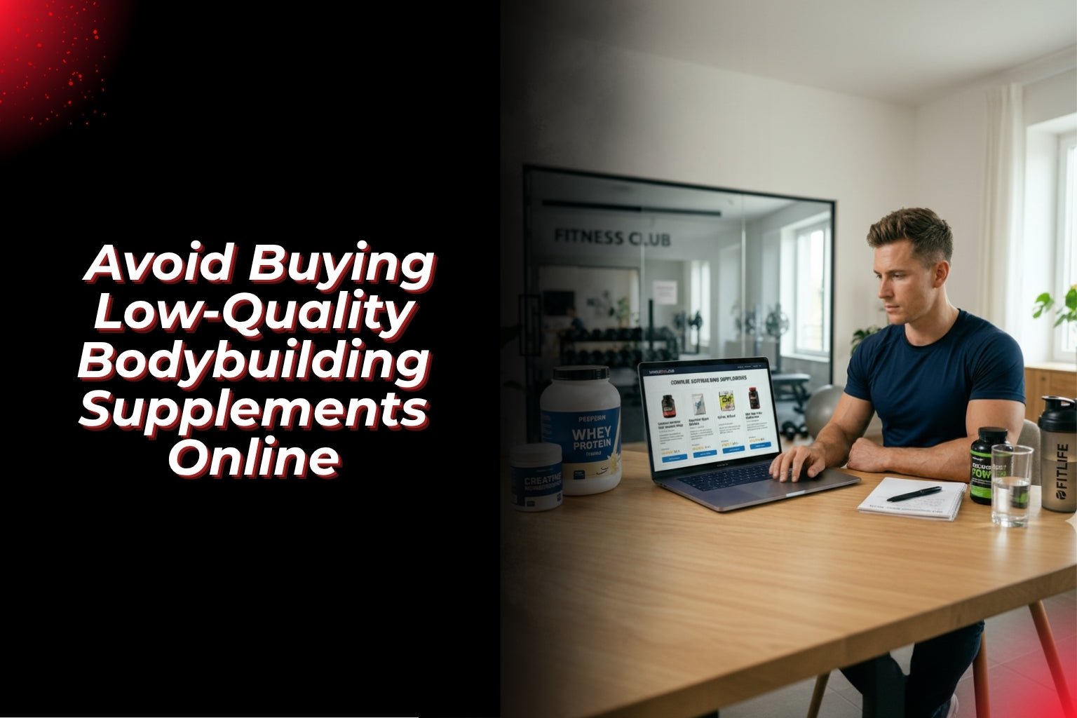 Top Tips to Avoid Buying Low-Quality Bodybuilding Supplements Online - Proathlix