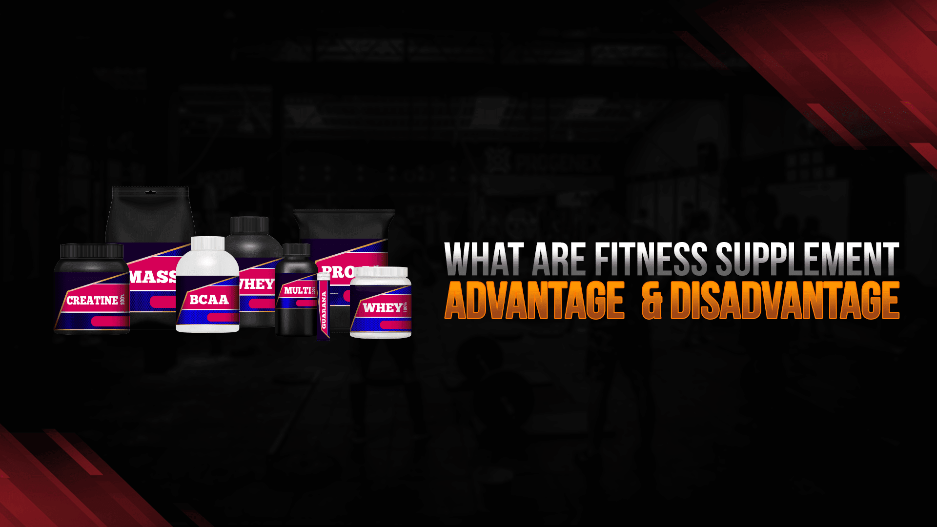 What Are Fitness Supplements? Advantages & Disadvantages - Proathlix