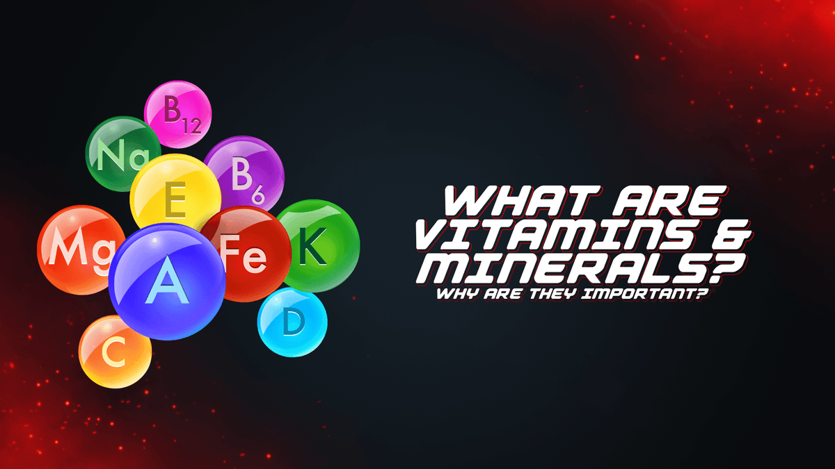 What Are Vitamins & Minerals? Why Are They Important? - Proathlix
