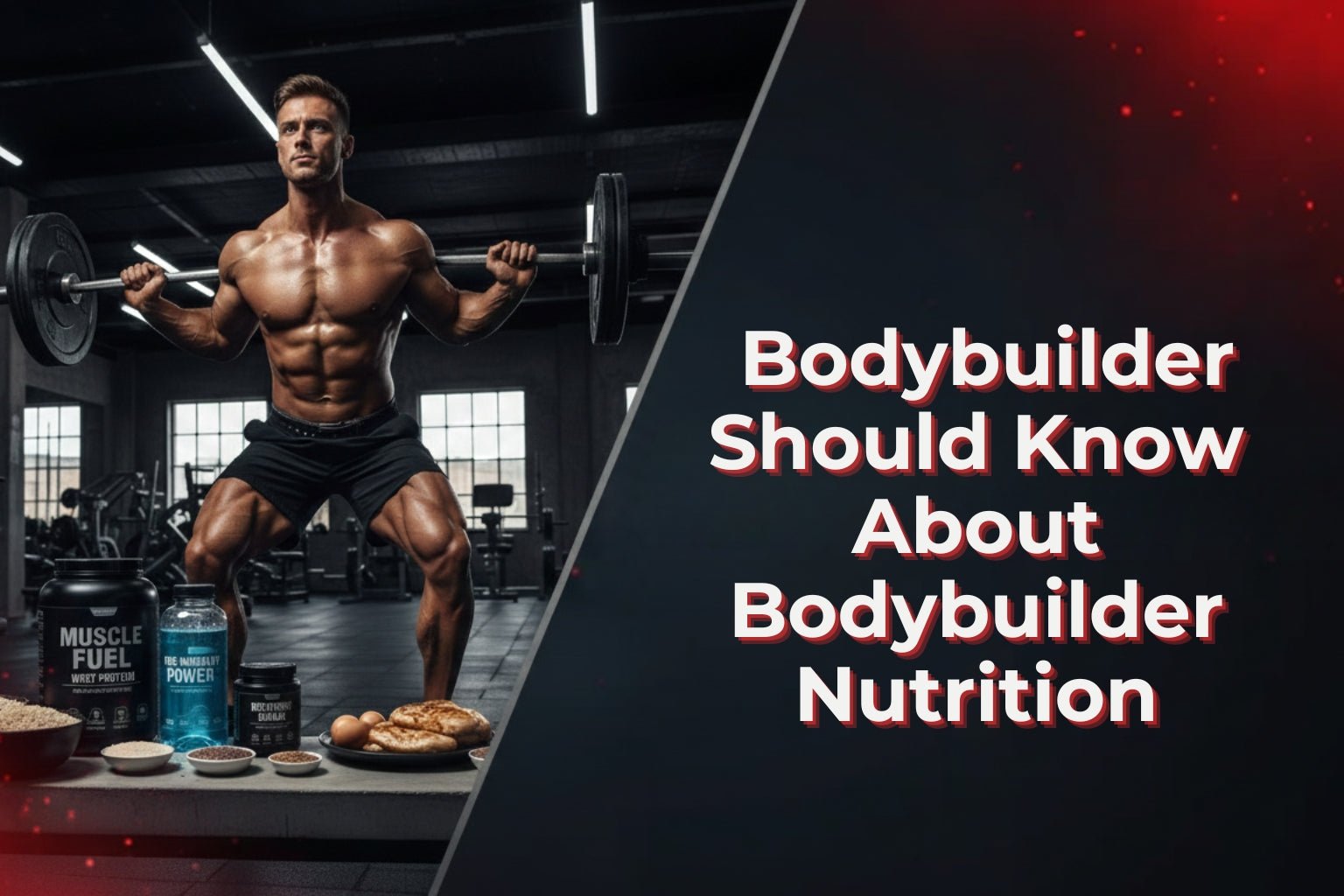 What Every Bodybuilder Should Know About Bodybuilder Nutrition - Proathlix