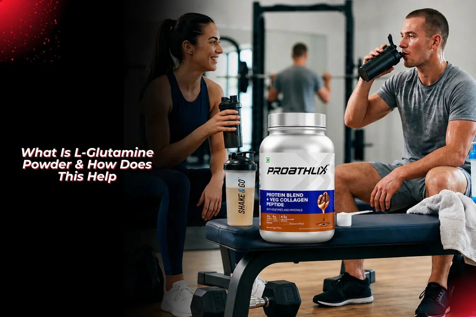 What Is L-Glutamine Powder & How Does This Help? - Proathlix