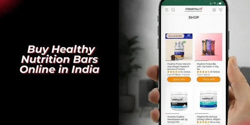 Where to buy healthy nutrition bars online in India? - Proathlix
