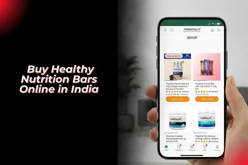 Where to buy healthy nutrition bars online in India? - Proathlix