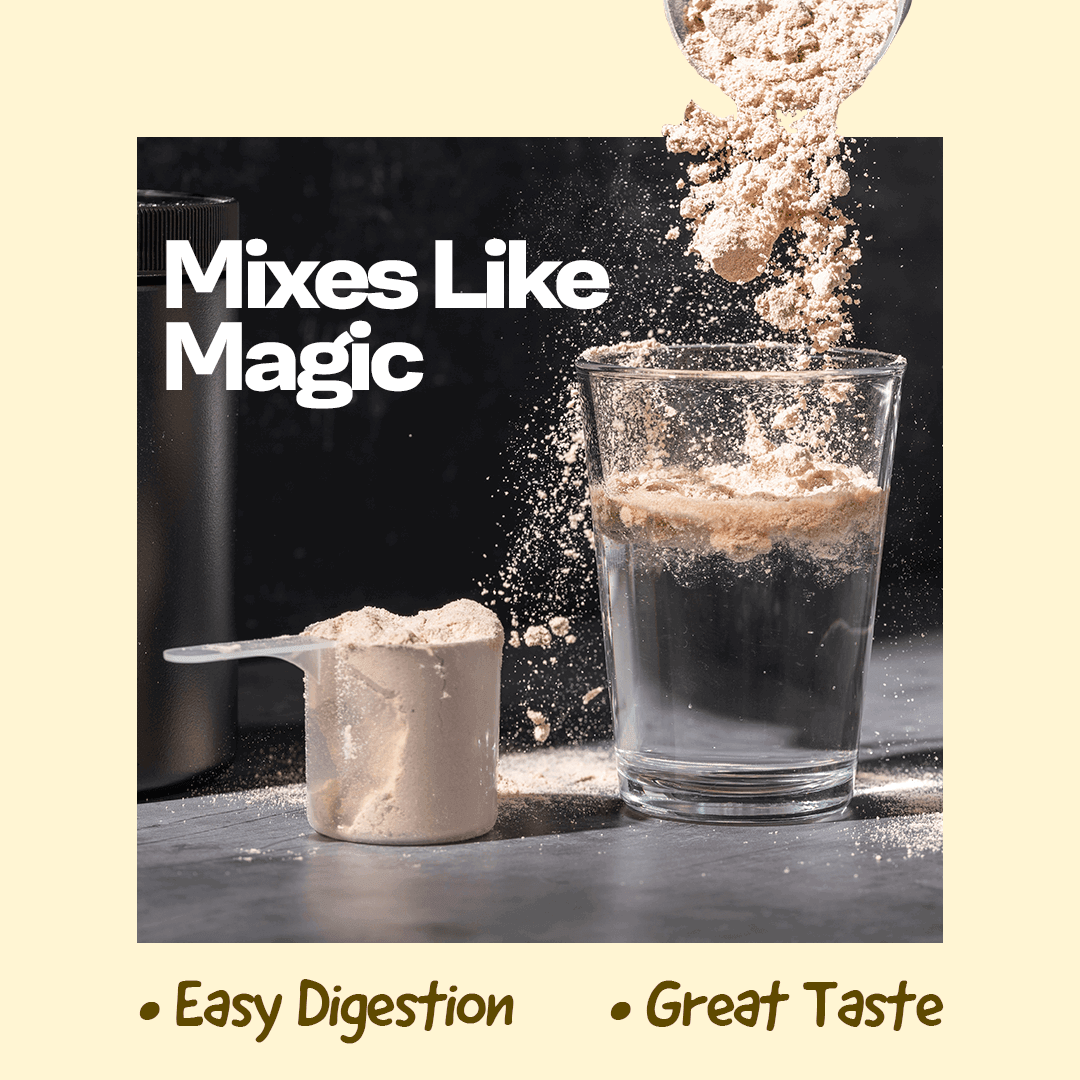 Proathlix Whey Protein Isolate with 25g Protein, 5.5g BCAA & 4.4g Glutamic Acid