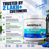 Proathlix Pre Workout (200mg Caffeine, 400gm) (Copy)