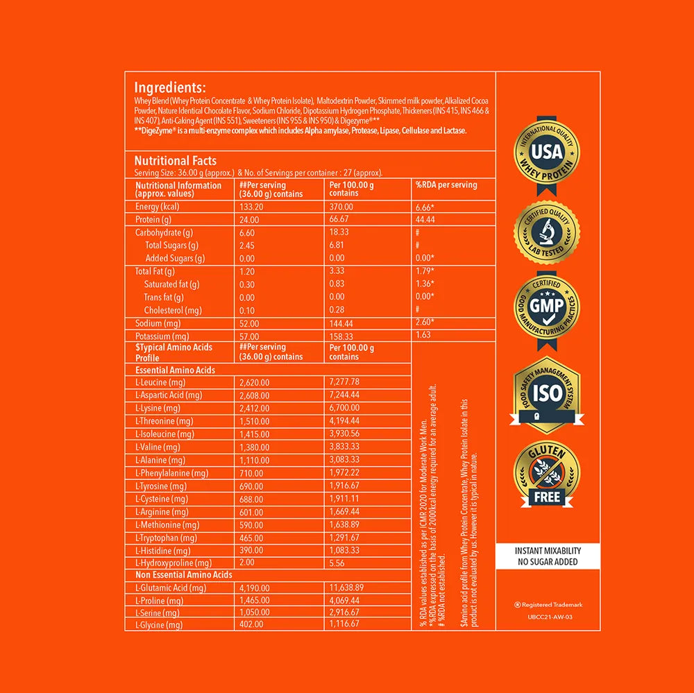 Proathlix Universal Blend Whey Protein