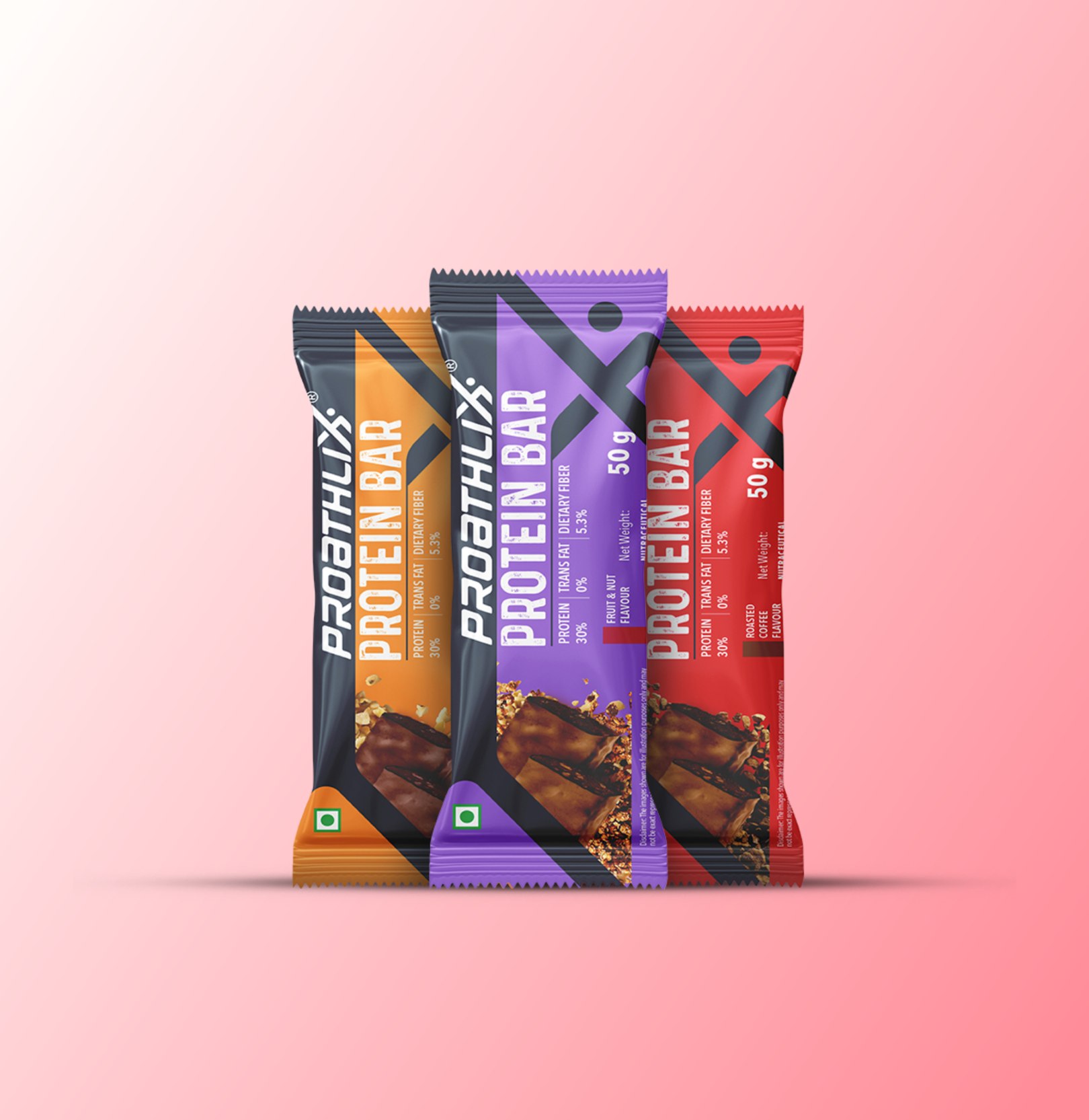 Proathlix Protein Bar with 15g Protein in 50g Bar