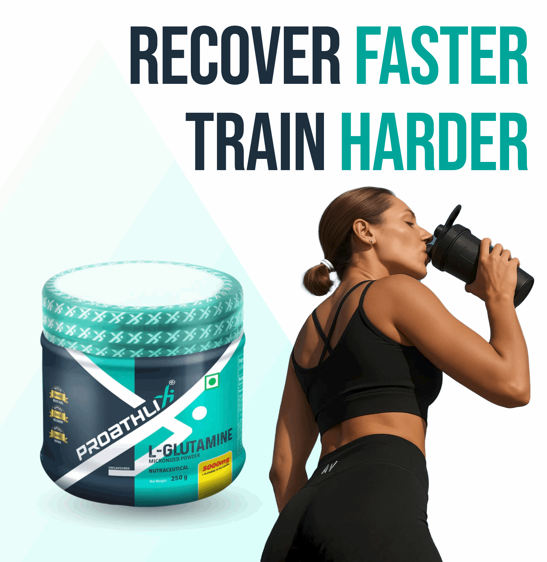 Proathlix L-Glutamine with 5g Glutamine