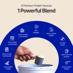 Proathlix Protein Blend & Veg Collagen Peptide (9 Sources of Protein)