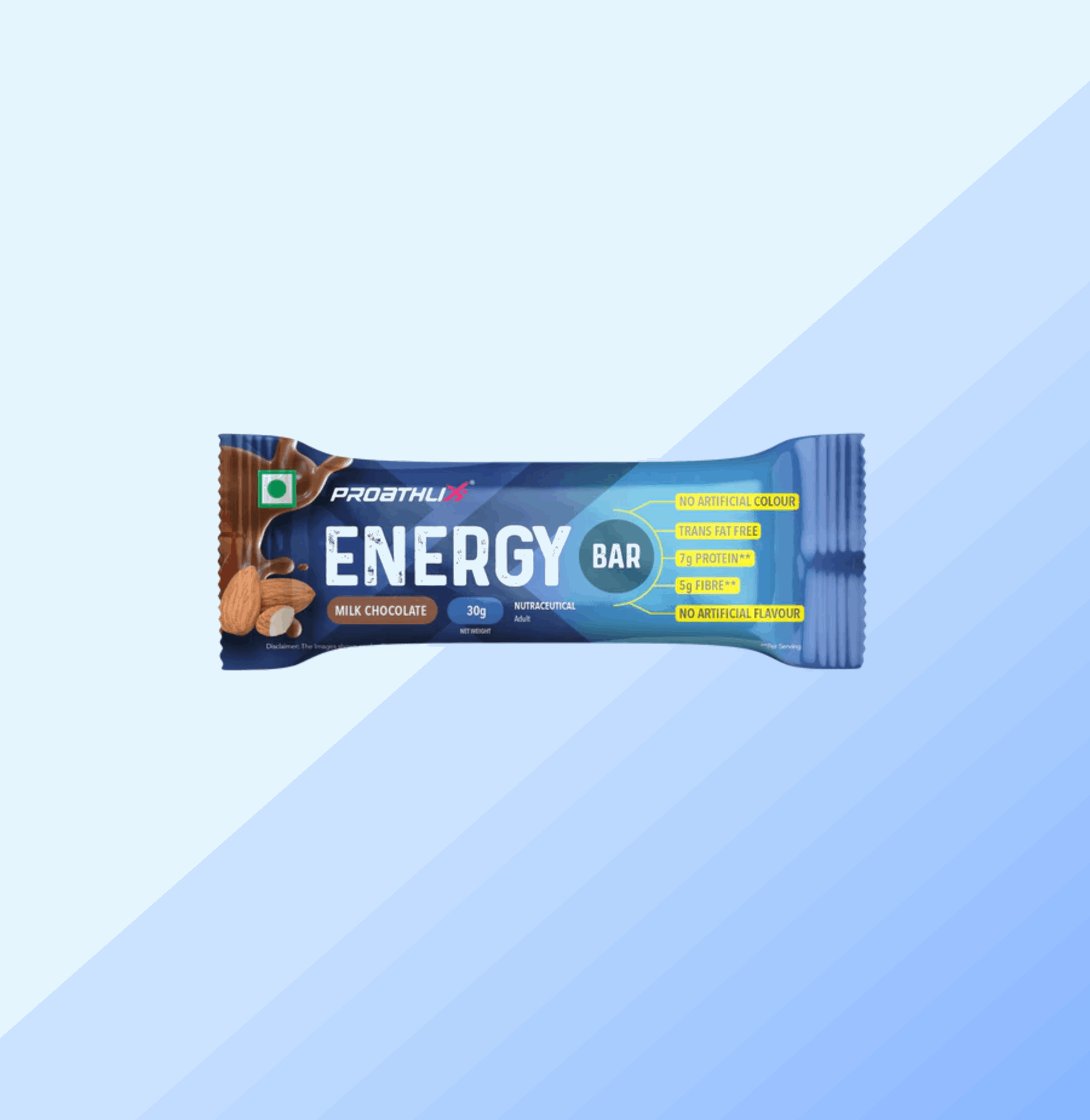 Proathlix Energy Bar | 7g Protein (Pack of 12)